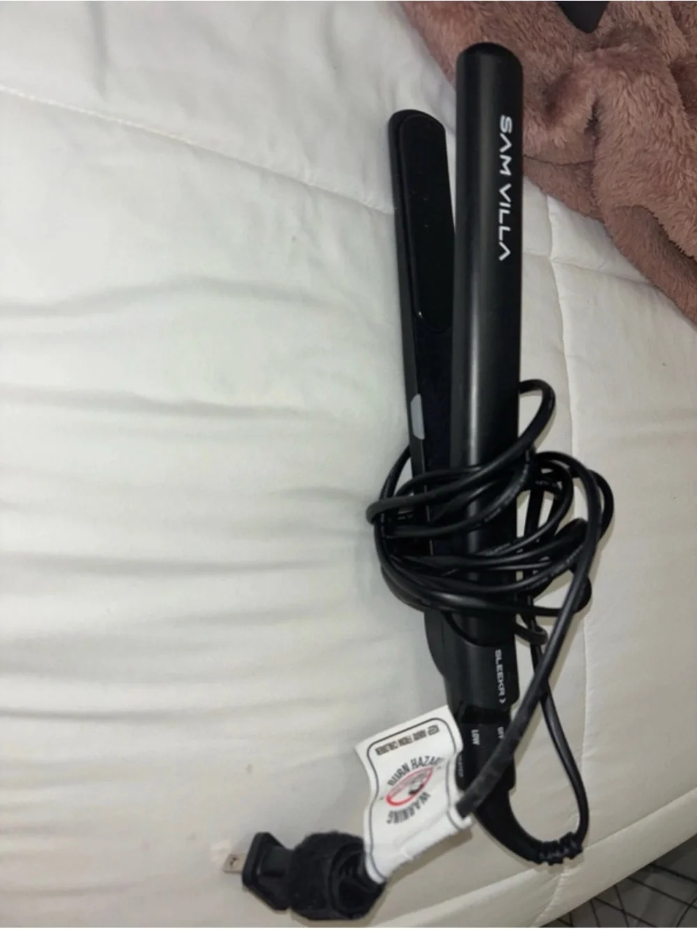 Sam Villa Professional Hair Straightener - Ceramic Plates